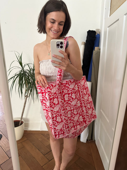 How to sew the perfect beach bag