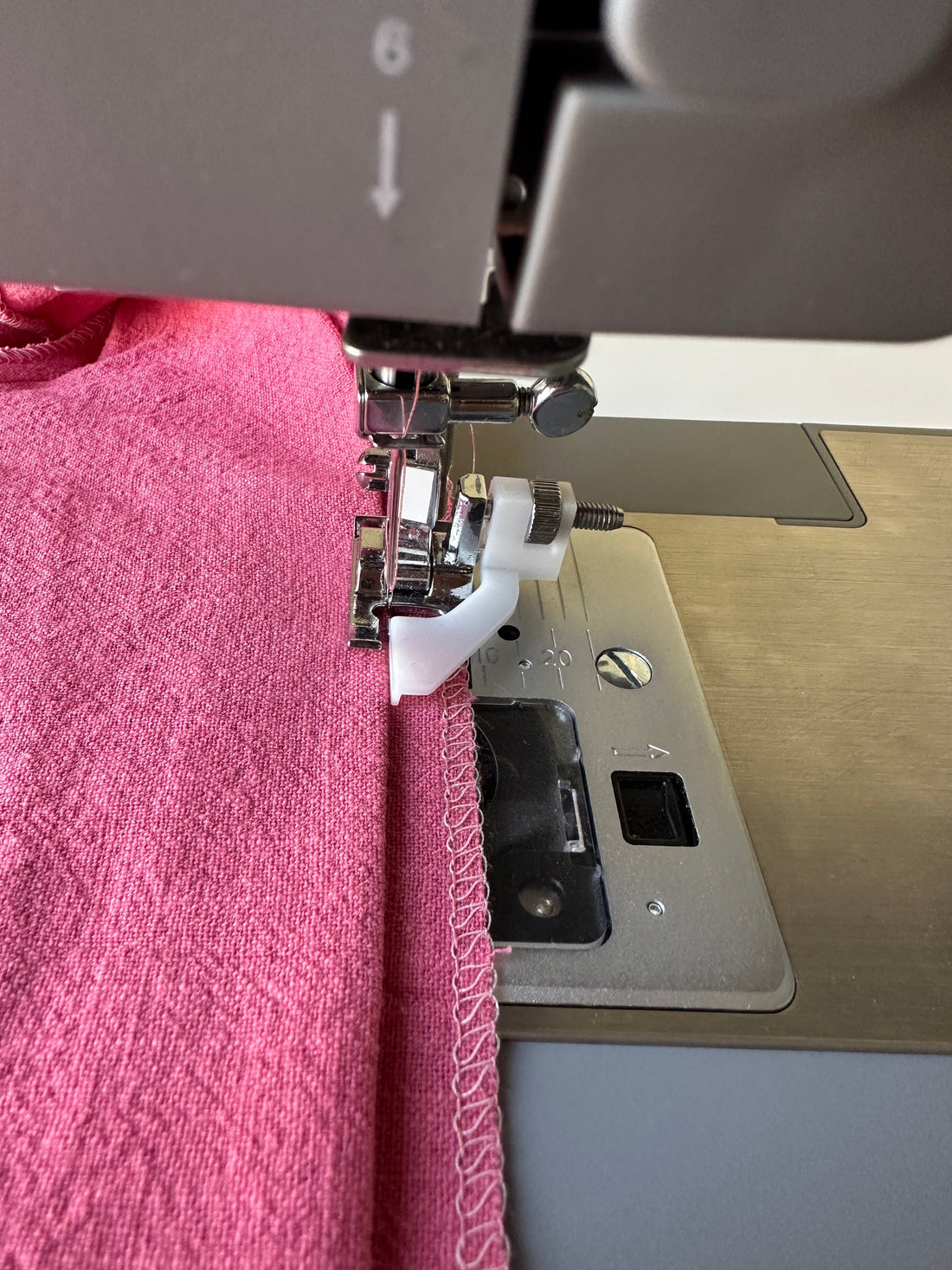 Sew an invisible hem with normal sewing machine