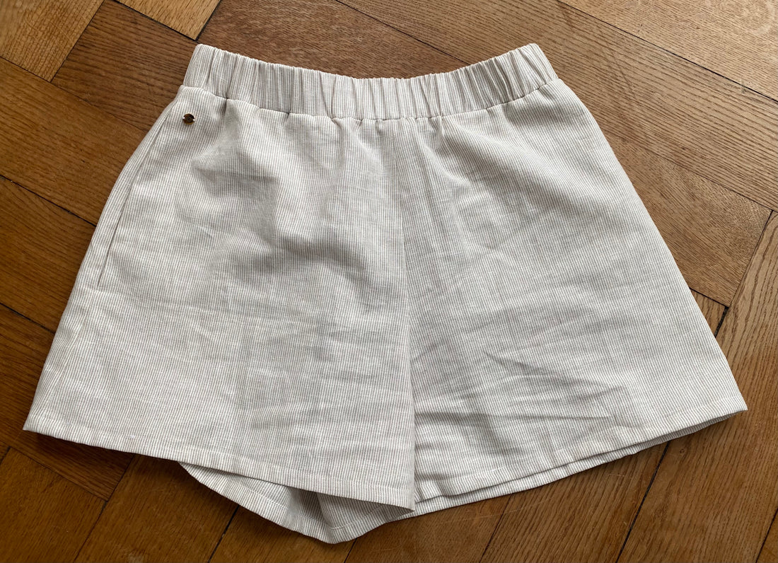 The perfect shorts for beginners: a simple sewing project for summer!