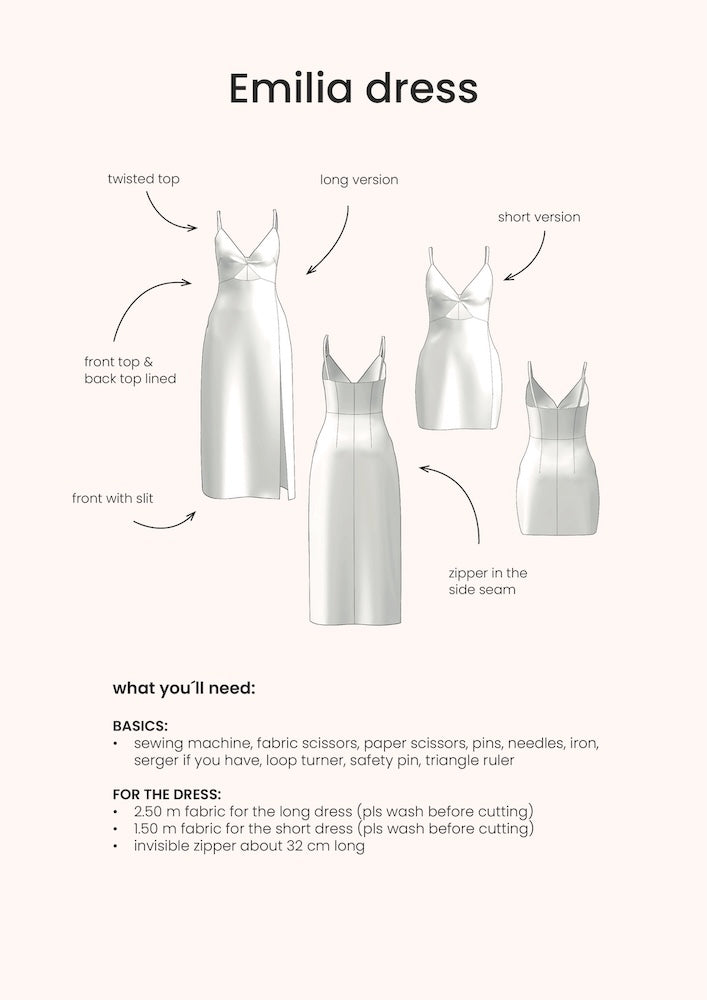 Emilia Dress | Digital Pattern