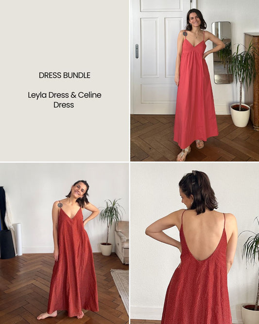 BUNDLE Leyla Dress & Celine Dress | Digital Pattern