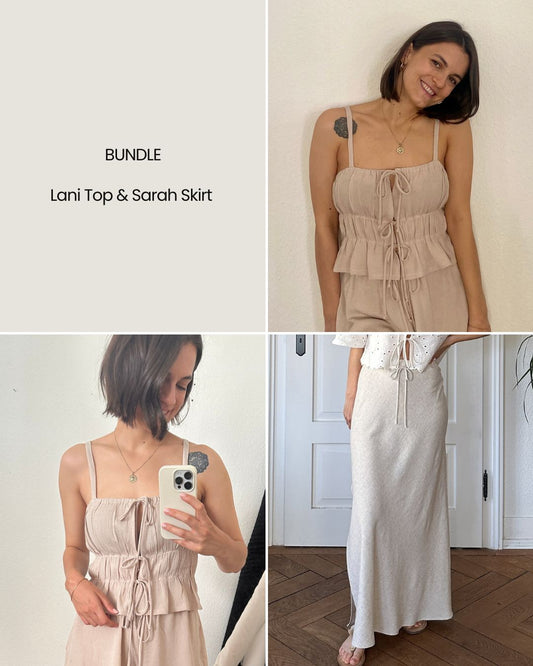 BUNDLE Lani Top & Sarah Skirt | Digital Pattern